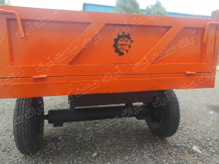 تریلی تراکتور دو چرخ 3.5 تن جک دار