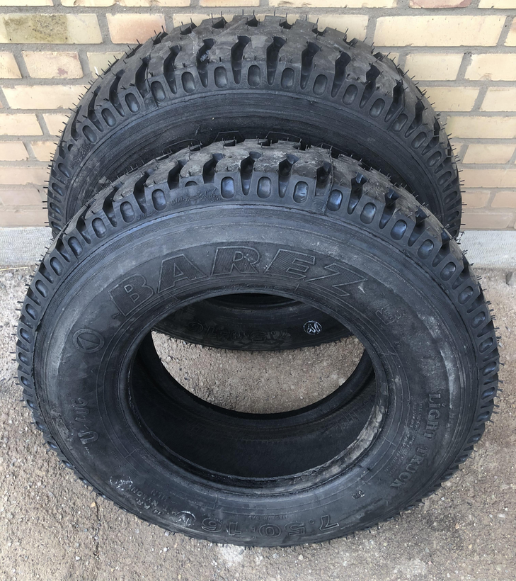 لاستیک روکش نیسانی 750/16 (درجه 1) جفتی